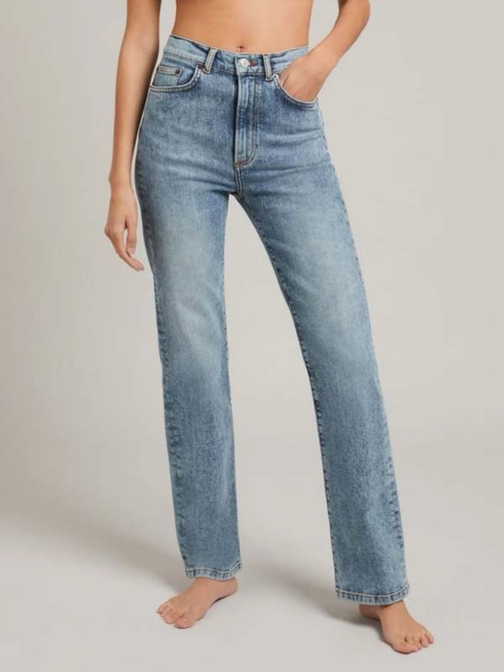Jeanerica Eiffel High Waisted Jeans Vintage 97 Wash